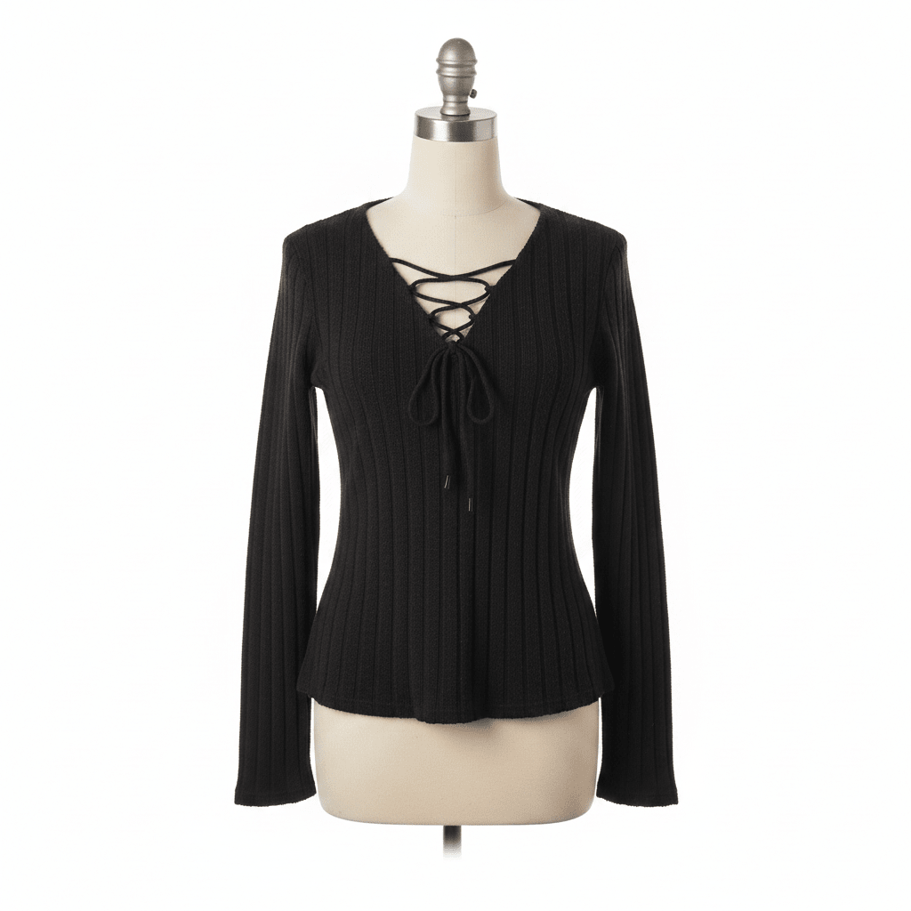 Denim Crop & Sweater Bundle - Strut & Style